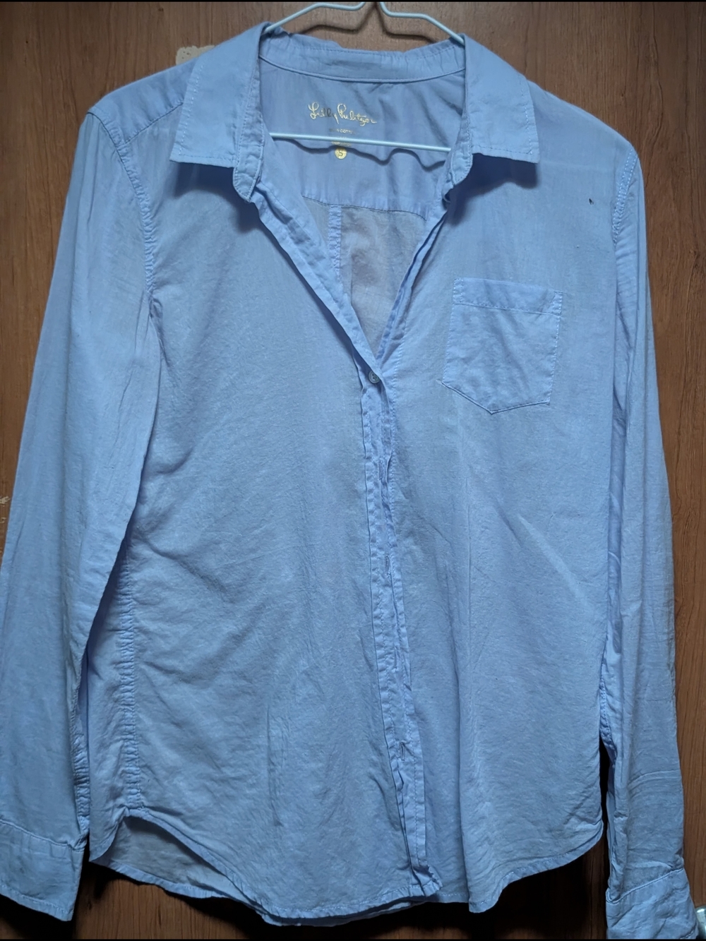 Lilly Pulitzer Light Lavender Button-Down Shirt